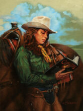 Cowgirl Reading Cowgirls – #183