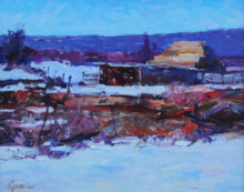 El Prado in Winter – #68