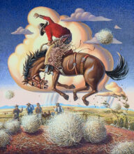 Windy Night Before Rodeo – #103