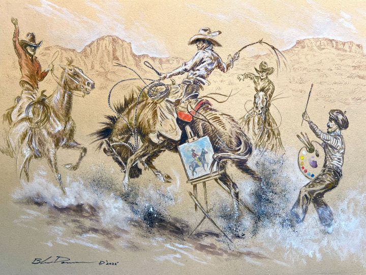 The Cowboy Artist The Cowboy Artist by Blu Dornan