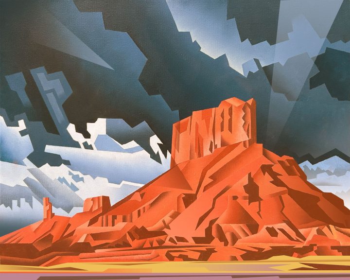 Butte Storm by David Jonason