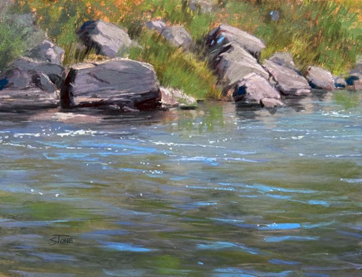 Along the Rio Grande by Greg Stone