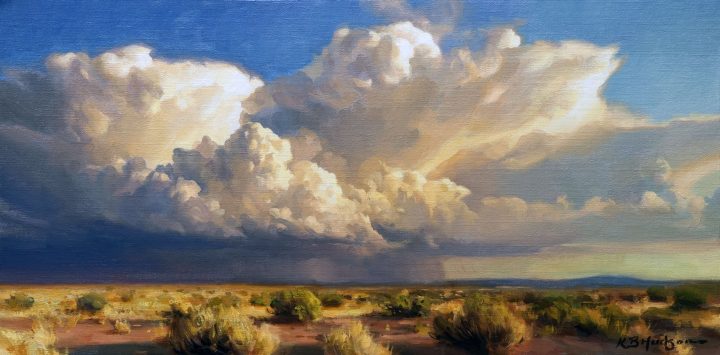 Distant Rain by Kathleen Hudson