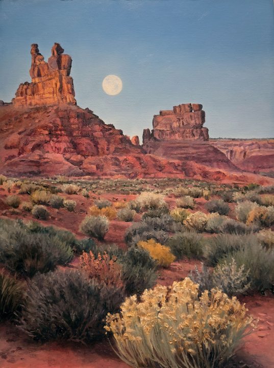 Sunrise at Valley of the Gods by Naomi Brown